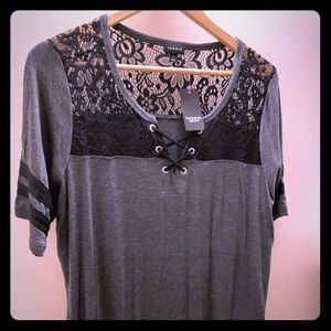 Torrid football jersey T-shirt